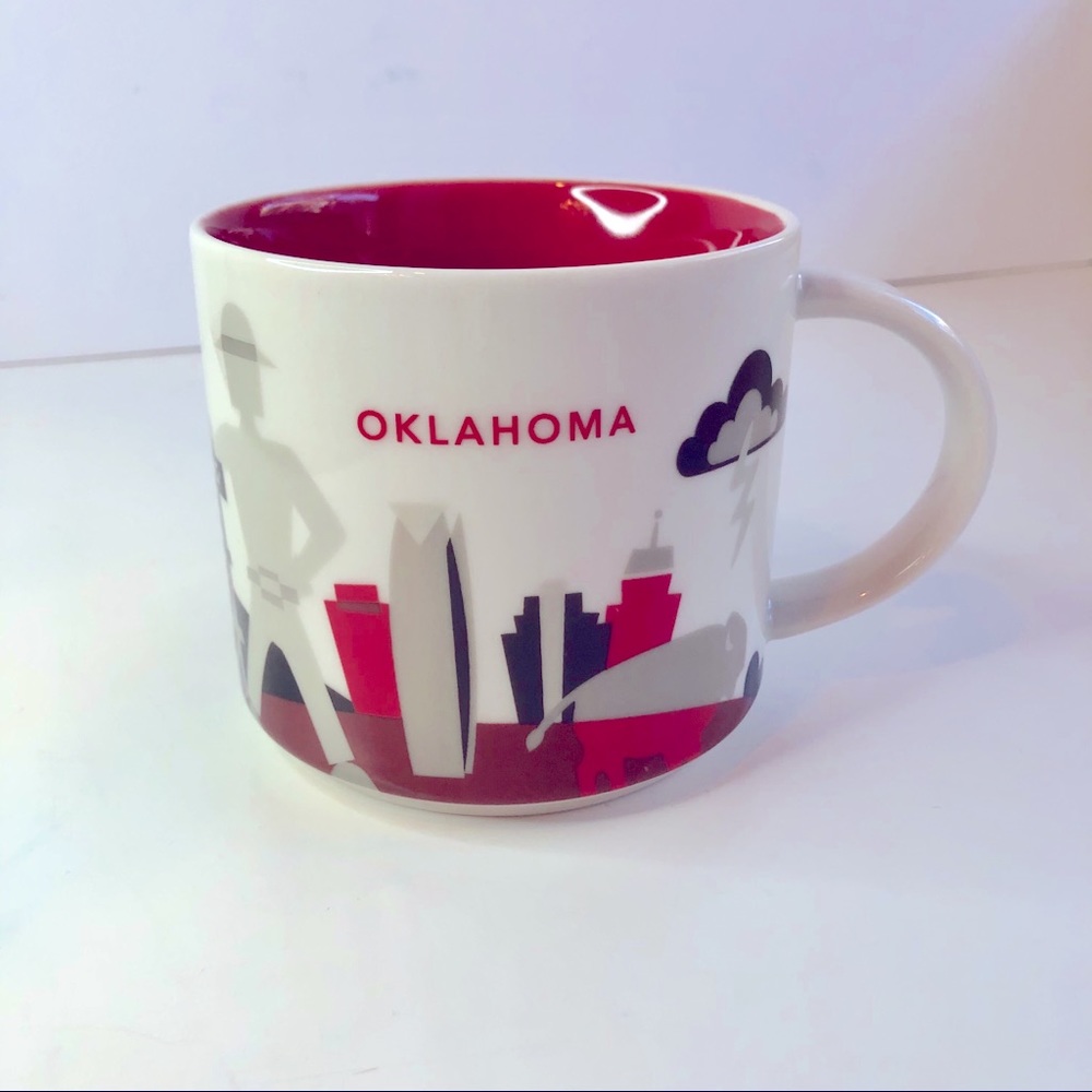 STARBUCKS Oklahoma “You Are Here” mug EUC